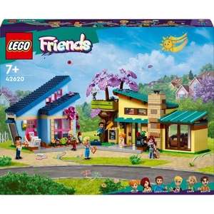 LEGO Friends 42620 Olly and Paisley's Family Houses.
