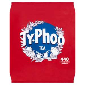 TyPhoo tea bags - 440 tea bags for £3.97 Asda Basildon Eastgate