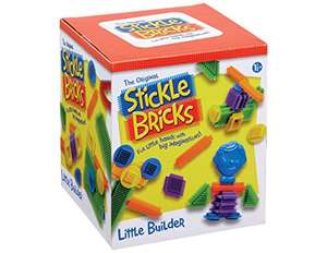 Stickle Bricks TCK08000 Hasbro Stick Little Builder Construction Set £5 @ Amazon