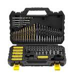 STANLEY 100 Piece Drill and Screwdriver Accessory Set STA88548-XJ