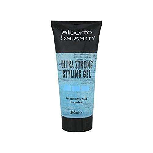 Alberto Balsam Ultra Strong Hair Gel, 200 ml 98p (Minimum order quantity of 3) @ Amazon