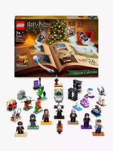 LEGO Harry Potter 76404 Advent Calendar £14.99 (+ £2.50 Click and collect) @ John Lewis & Partners