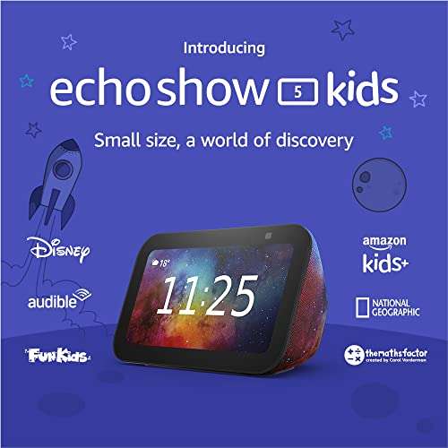 Echo Show 5 (3rd Gen, 2023 release) Kids (Prime Exclusive) £54.99 @ Amazon