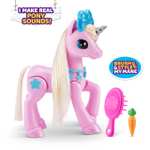 Pets Alive My Magical Unicorn and Stable Battery Powered Interactive Robotic Toy Playset By ZURU