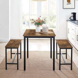 Vasagle Dining Table with Benches - Use Code