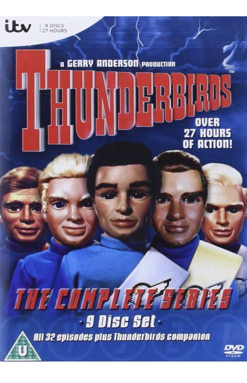 Thunderbirds Classic - Complete Collection (9-Disc Box Set) DVD (Used) £7.19 with code @ World of Books
