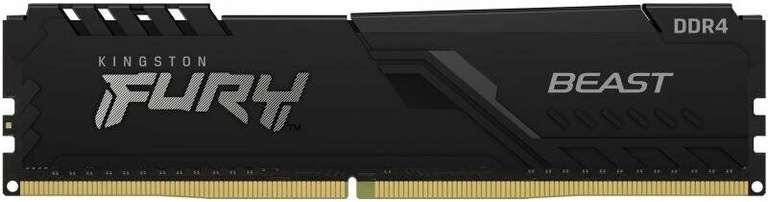 Kingston FURY Beast 32GB 3200MHz DDR4 RAM - Black £67.93 with code @ Ebuyer / eBay