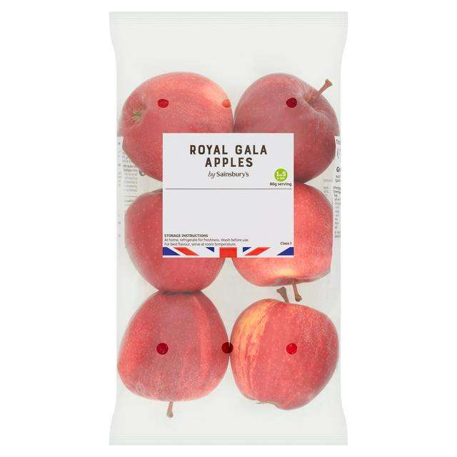 Sainsbury's Royal Gala Apples x6 (Nectar Price)