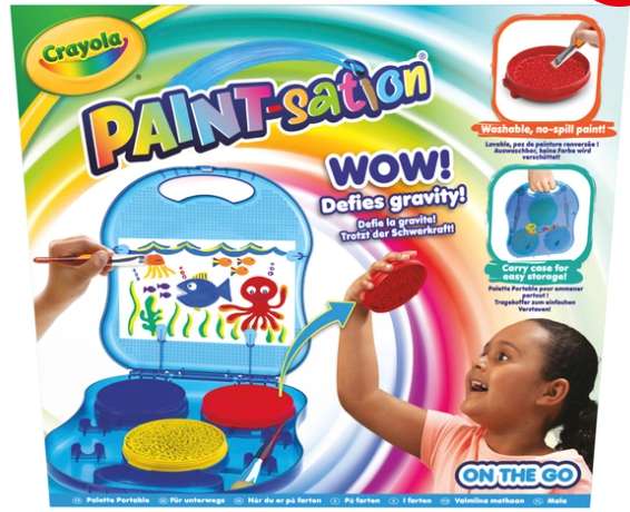 Crayola Paint-Sation On The Go £7.50 collection from Smyths