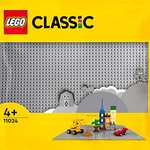 Lego 11024 Classic Grey Baseplate, Construction Toy for Kids 48x48