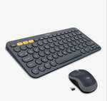 Logitech K380 Multi-Device Bluetooth Keyboard & M185 Wireless Mouse. 2 year guarantee, £39.99 free click and collect @ John Lewis