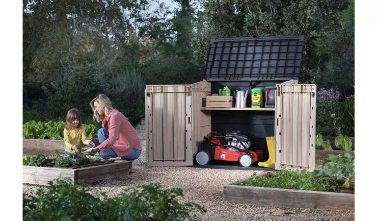Keter Store It Out Midi 880L Garden Storage £103.27 delivered with newsletter signup code on 1st order @ Homebase