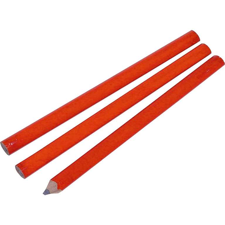 Carpenters Pencil Set free click & collect 72p @Toolstation