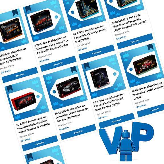 Black Friday 2022: 5x VIP Points on select sets instore / or redeem 100 points to unlock discounts online @ LEGO Shop