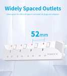 PIBEEX Extension Lead 4 Way Multi Plug Extension Sockets 1.5M Extension Cord 13A £13.59 Sold by YICOO-UK and Fulfilled by Amazon