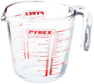 Pyrex P586 Measuring Jug, 500 ml - £4 @ Amazon