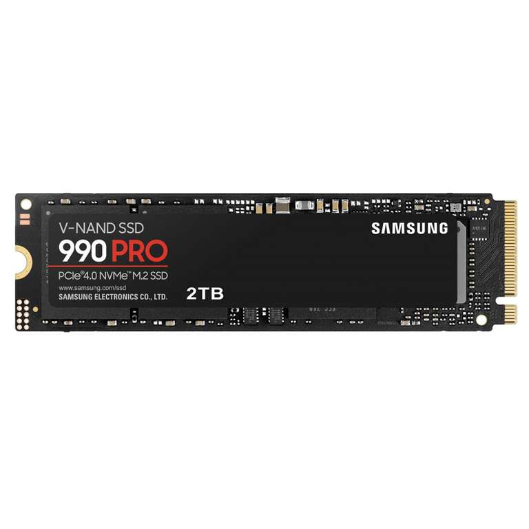 Samsung 990 PRO 2TB SSD M.2-2280 PCI Express 4.0 X4 NVMe Solid State Drive £159.25 with code @ TechNextDay