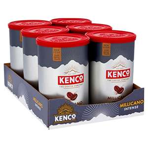 Kenco Millicano Intense Instant Coffee 95g (Pack of 6 Tins, Total 570g)