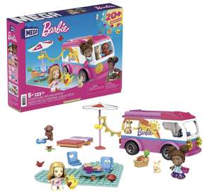 MEGA Barbie Adventure DreamCamper building set - £10.92 at Amazon