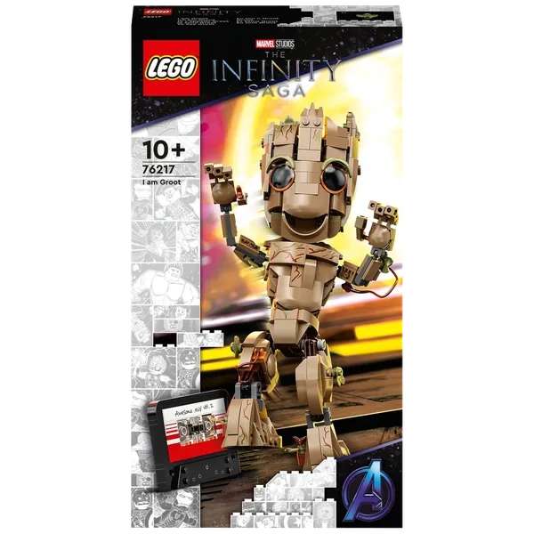 LEGO: Marvel: The Infinity Saga: I Am Groot £35.49 delivered at Forbidden Planet.Com