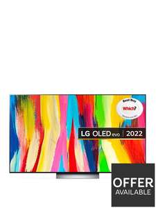 LG OLED evo C2 - 55 inch, 4K Ultra HD, Smart TV - £999 + £8.99 Delivery @ Very