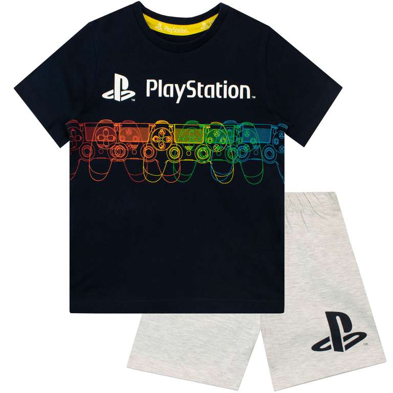 Kid’s PlayStation 100% Cotton Short Pyjamas £8.45 + free delivery with code @ Character