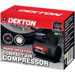 Dekton Electric Car Tyre Compressor 12V 250PSI - New - Sold By Thinkprice