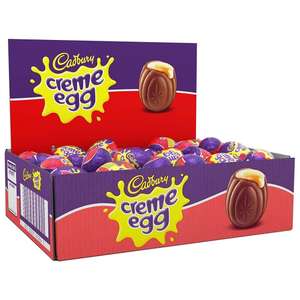 48 × 40g Cadbury's Creme Eggs Box is £7.99 instore @ Farmfoods, Bradford