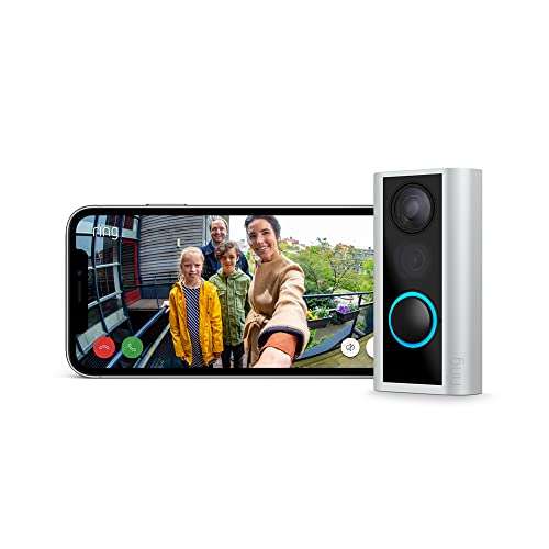 Ring Door View Cam by Amazon | Video Doorbell camera | Replace your peephole with a 1080p HD video camera (selected accounts)