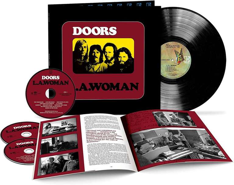 The Doors L A. Woman 50th Anniversary Vinyl & CD Boxed Set £34.64 - Amazon