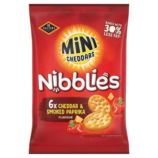 Mini Cheddars Nibblies Cheddar and smoked paprika 2 for £1 FarmFoods Bellevale