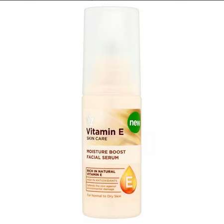 Superdrug Vitamin E Face Serum 50ml (2 for 75p) + Free Click & Collect