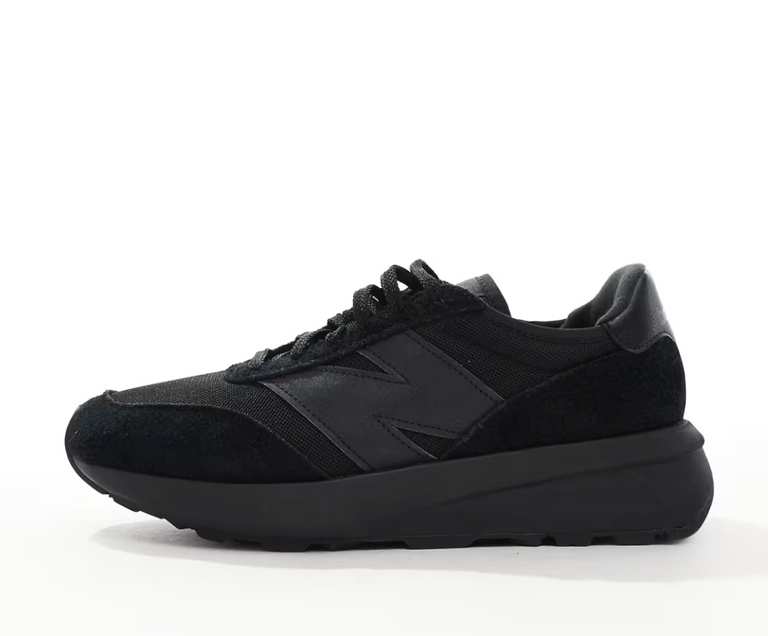 New Balance 370 Trainers Black - Size 3.5-12.5