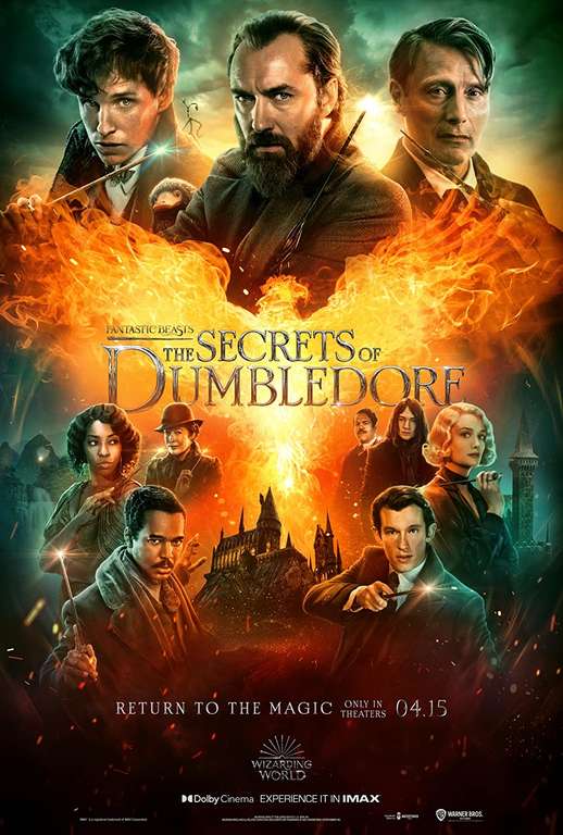 Fantastic Beasts: The Secrets Of Dumbledore Prime Video HD £1.99 rental @ Amazon Prime Video