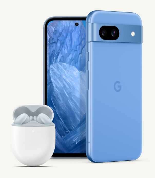 Google Pixel 8a 128GB - All colours (256GB for £559) Plus 50% off Pixel Buds A-Series (5% Top CashBack available) (+£150 Eligible Trade In)