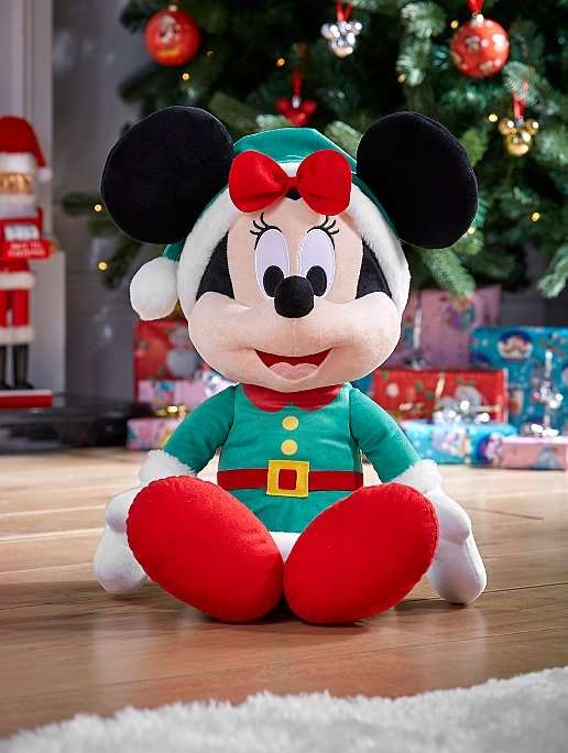 Mickey or Minnie Christmas plush toy 43cm £7.50 + free click and collect @ George (Asda)