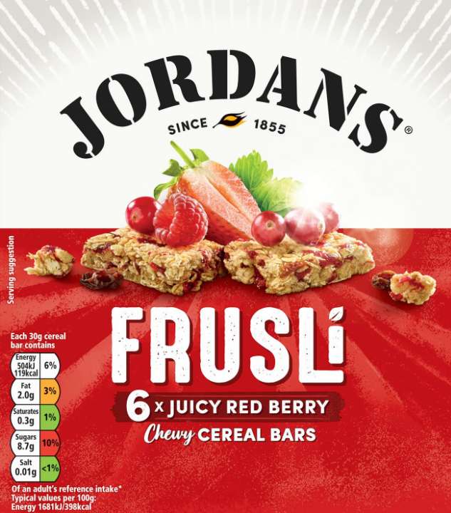 Jordans 6pk Cereal Bars instore Bromsgrove