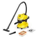 Karcher WD 4 Wet & Dry Corded Vacuum Cleaner ( Free Click and Collect)