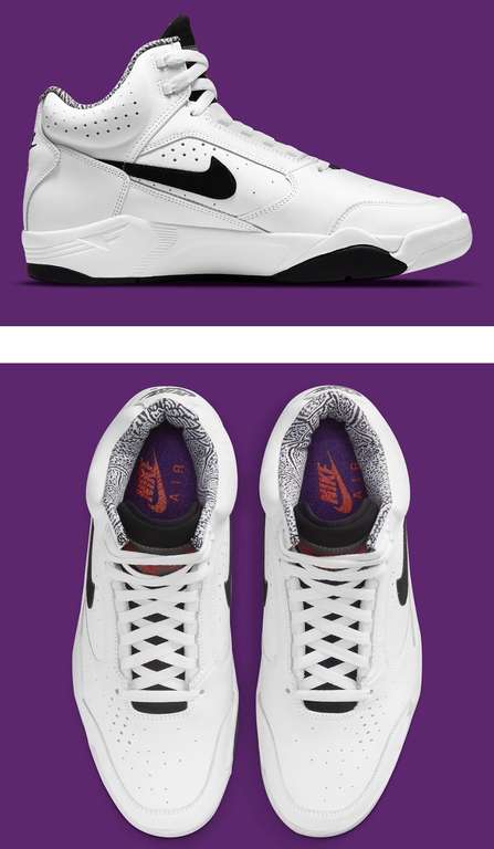 Nike Air Flight Lite Mid Trainers Now £71.97 + Free delivery for members @ Nike