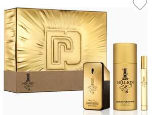 Paco Rabanne 1 Million Eau de Toilette 50ml & Deodorant Spray Gift Set - £25 delivered @ Boots