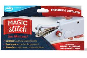 JML Magic Stitch hand-held portable sewing machine £10 + £1.50 Click & Collect (Free for over £15 spend) @ Boots