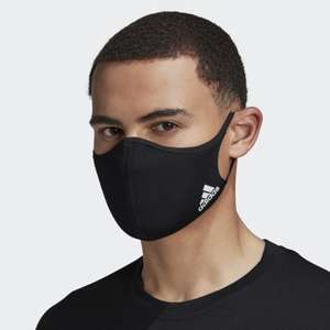 3 pack black face coverings in M/L - £3.61 with code @ Adidas