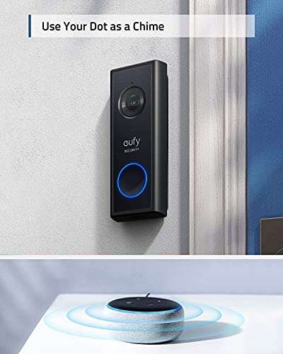 eufy security S200 Video Doorbell Wireless Battery Kit with Chime - £69.98 with Voucher @ Dispatches from Amazon Sold by AnkerDirect