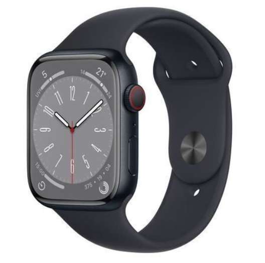 Apple Watch Series 8 (GPS + Cellular 45mm) Smart watch Midnight/Midnight BOX DAMAGED - £389.65 with code @ currys_clearance / eBay
