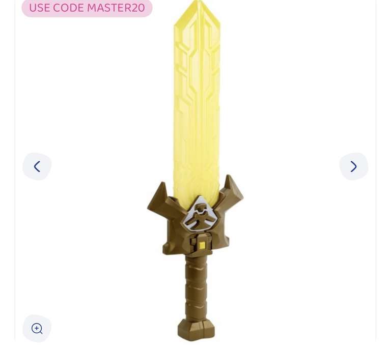 Masters of the Universe Masterverse Revelation - Skeletor £7.99 / HE-MAN £10.39 / Universe Power Sword £11.99 with code @ Bargain Max