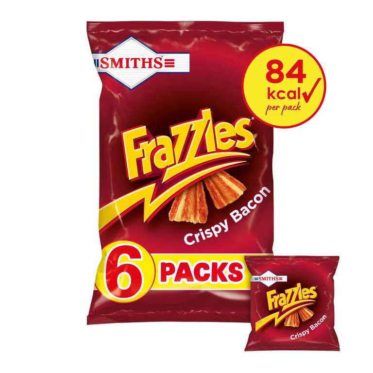 6 pack Frazzles instore at Aldi Westhoughton greater Manchester