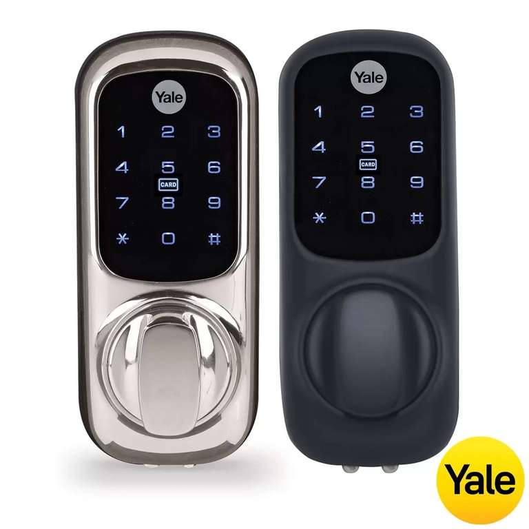 Yale Keyless Smart Lock - Black or Chrome - £59.99 Delivered (Members Only) @ Costco