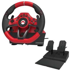 HORI Mario Kart Steering Wheel Pro Deluxe with Pedals (2nd hand) - £65 In-store (or + £1.95 p&p = £66.95) + 2 years warranty @ CeX