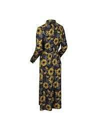 Orla Kiely Maxi Shirt Dress | Winter Heligan Yellow sizes 8-14 & 20 - with code - free C&C