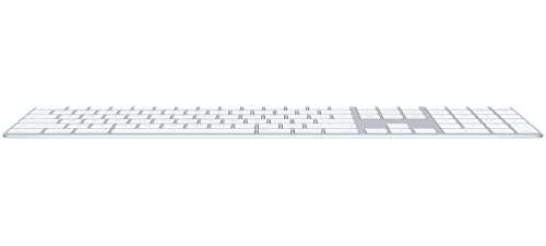 Apple Magic Keyboard with Numeric Keypad (Wireless, Rechargable) (British English) - Silver - £106.99 @ Amazon